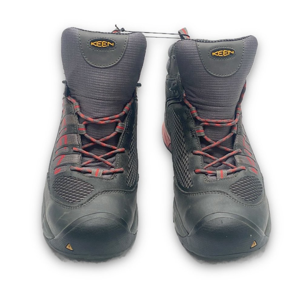 Keen - Black, Laceup, Waterproof Durable Hiking Shoes, Mens Size 13 - Picture 2 of 14